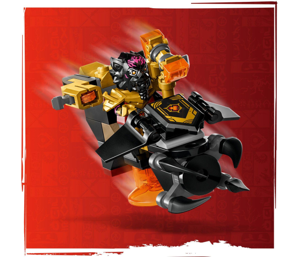 LEGO Ninjago 71793 Lawowy smok zmieniający się w falę ognia - 1144474 - zdjęcie 10